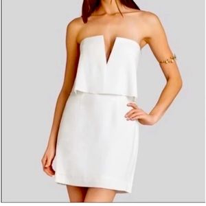 BCBG strapless dress